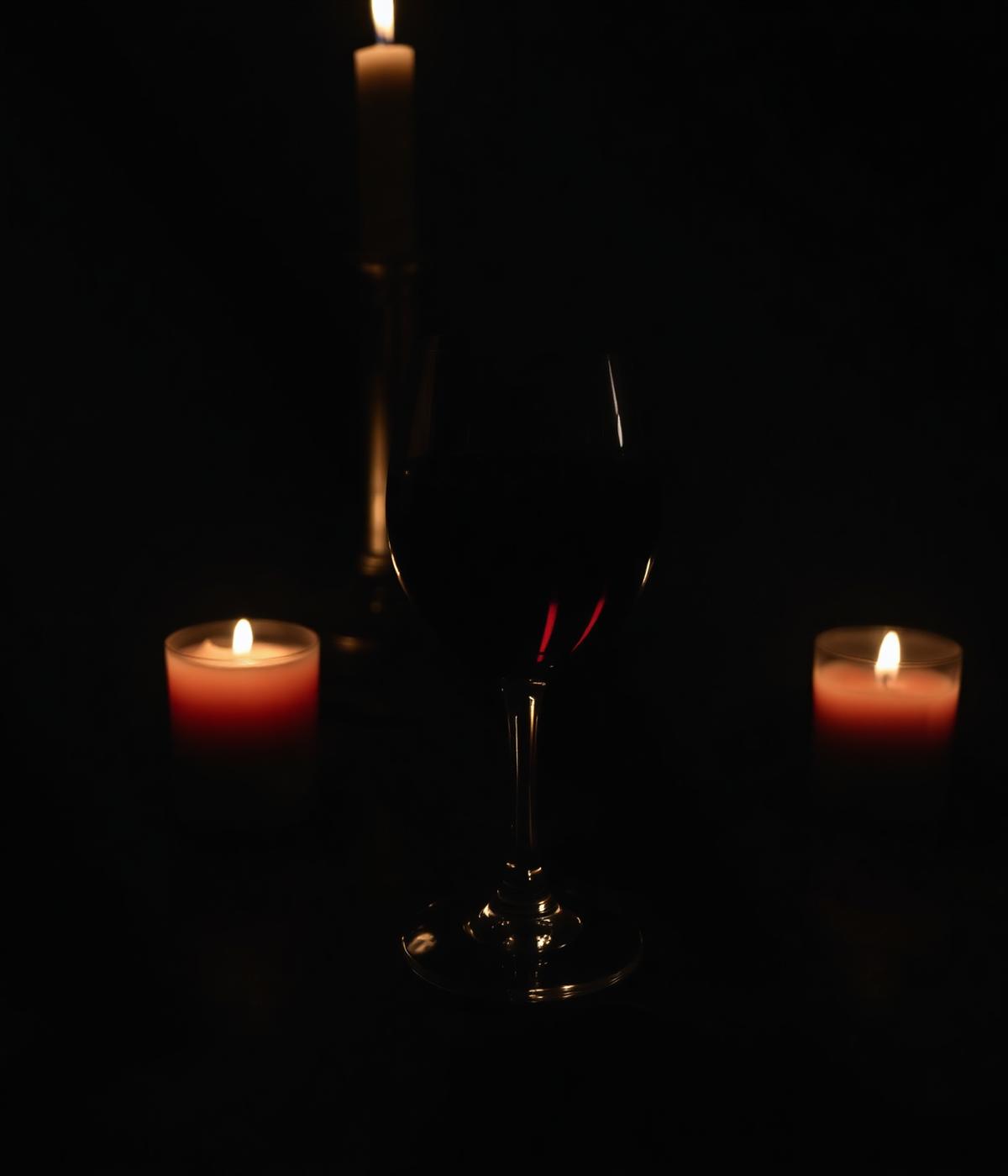Vino i svijeća